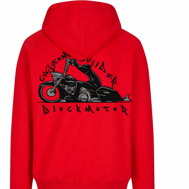 HOODIE cholo rouge